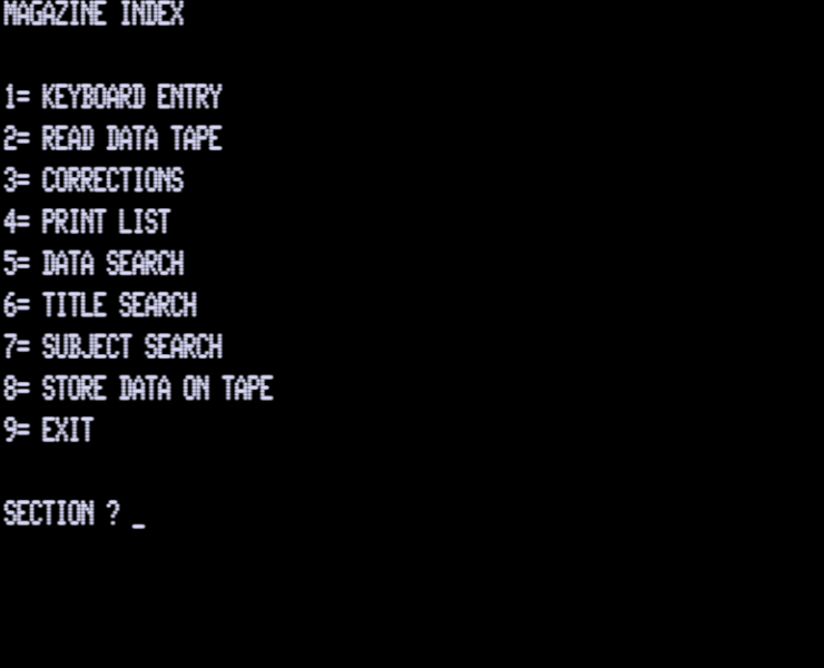Screen shot